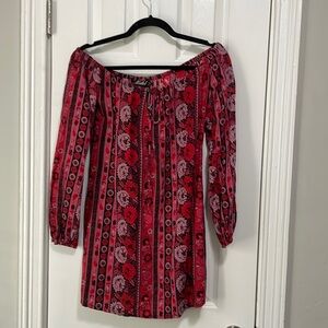 Motel Rocks | Dresses | Motel Rocks Sevila Long Sleeve Mini Dress In Flocked Botanical Flower Maroon | Poshmark Motel Rocks | Dresses | Motel Rocks Sevila Long Sleeve Mini Dress In Flocked Botanical Flower Maroon | Poshmark